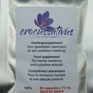 saffron capsules , saffraan capsule