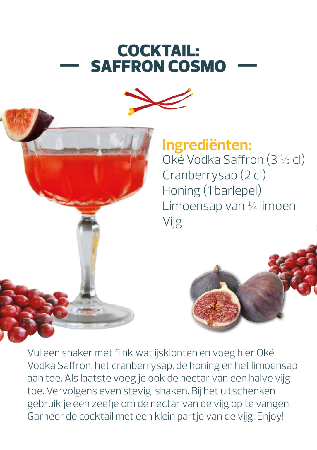 Saffron Vodka Crocussativus